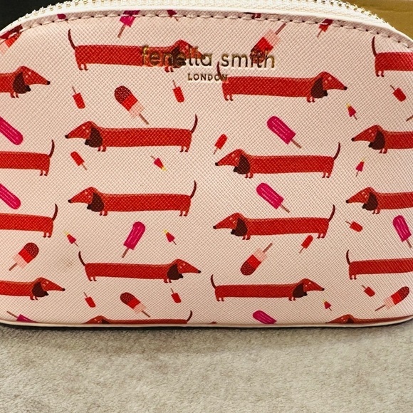 sausage dog dachshund daxie small bag fenellla smith new / gift pattern - Picture 2 of 14